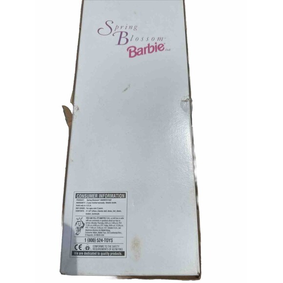 1995 Spring Blossom Barbie Avon Special Edition Mattel 15201-0950 NIB Pastels - Picture 9 of 9